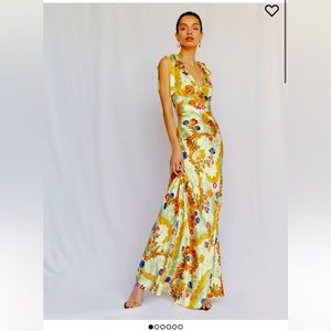 Reformation Pernille Silk Dress size Medium